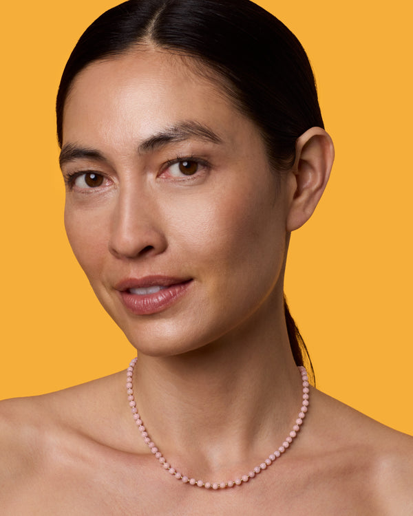 Irene Neuwirth Petite Gumball Gold Beaded Necklace 18K Yellow Gold