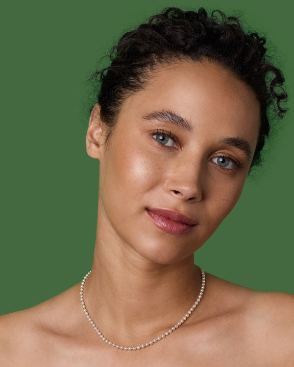 Irene Neuwirth Petite Gumball Gold Beaded Necklace 18K Yellow Gold