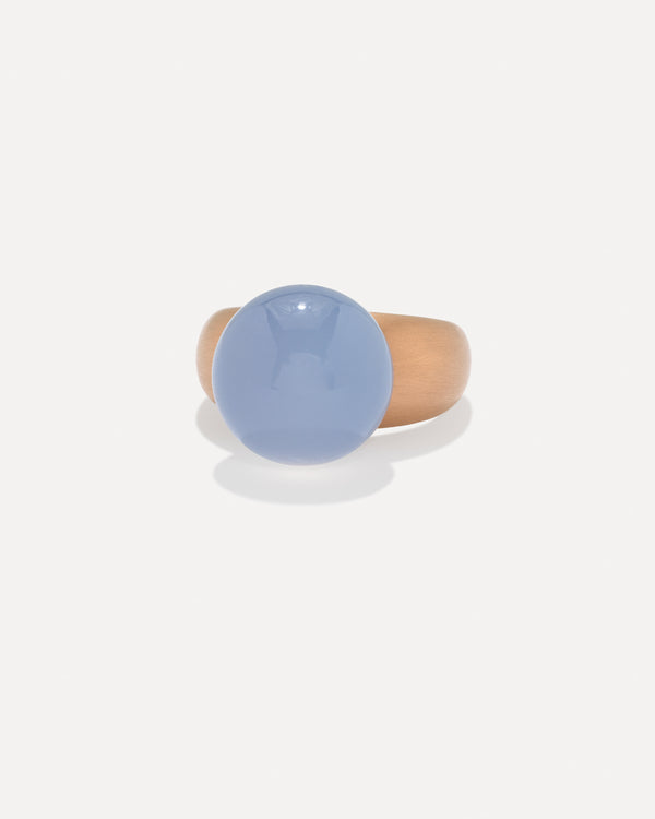 Irene Neuwirth Puffed Gold Gumball Dome Ring 18k Yellow Gold