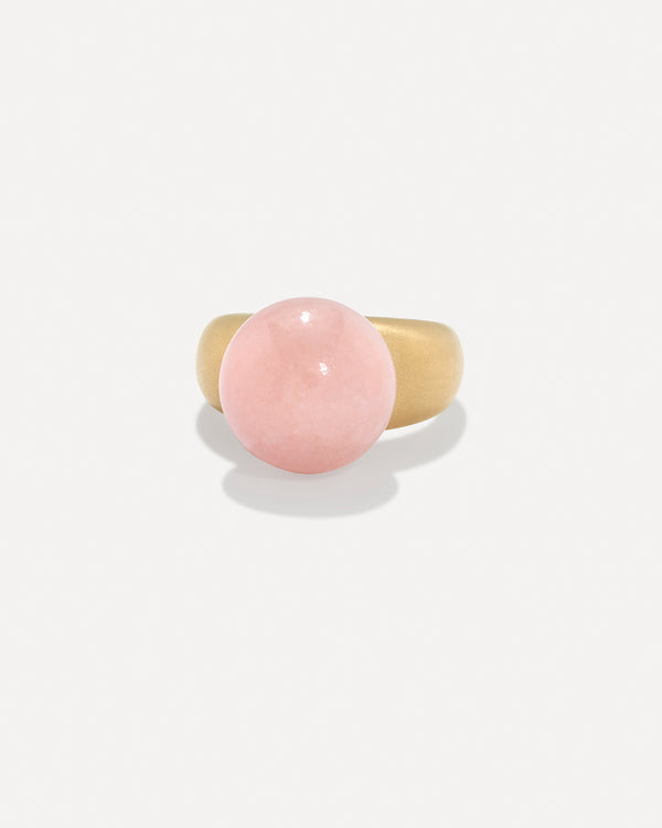 irene neuwirth Puffed Gold Gumball Dome Ring 18k Yellow Gold