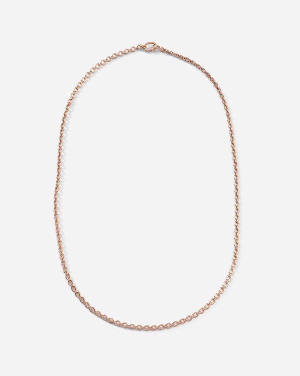 Irene Neuwirth Signature Oval Link Chain Necklace 18K Yellow Gold