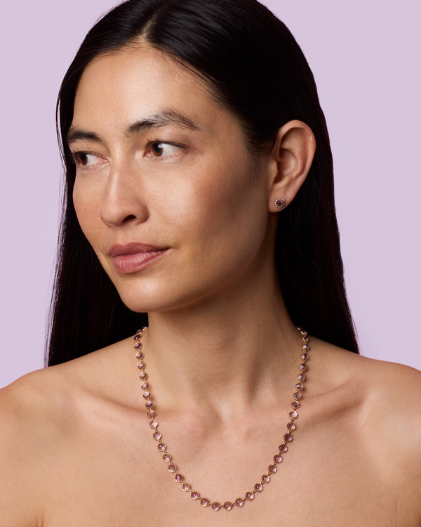 Irene Neuwirth Small Classic Link Necklace 18K Rose Gold