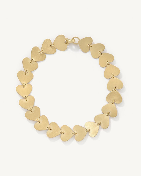irene neuwirth Small Gold Classic Love Link Bracelet 18k YELLOW GOLD