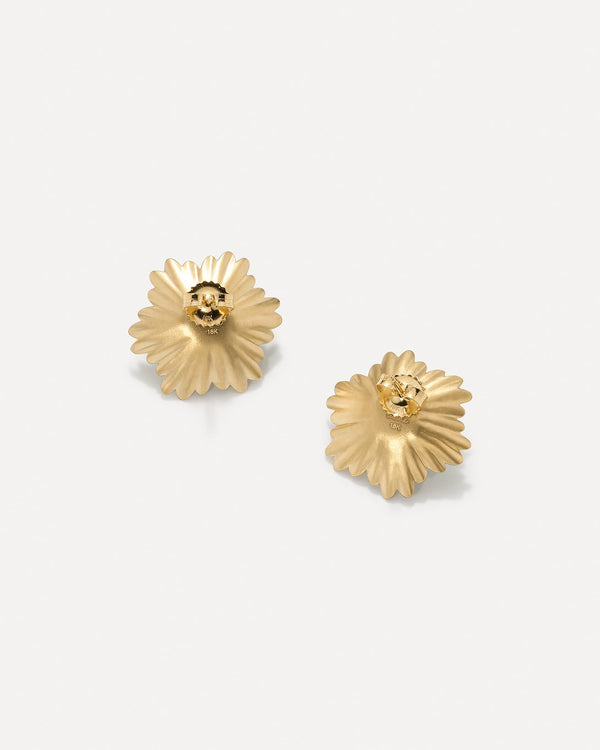 Irene Neuwirth Small Golden Blossom Super Bloom Studs 18K Yellow Gold