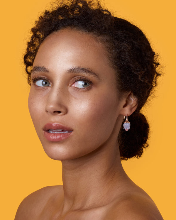 Irene Neuwirth Small Lily Of The Valley Earrings 18k Yellow Gold