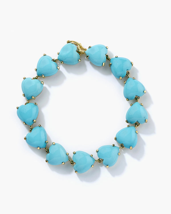 irene neuwirth Small Love Link Bracelet 18k Yellow Gold