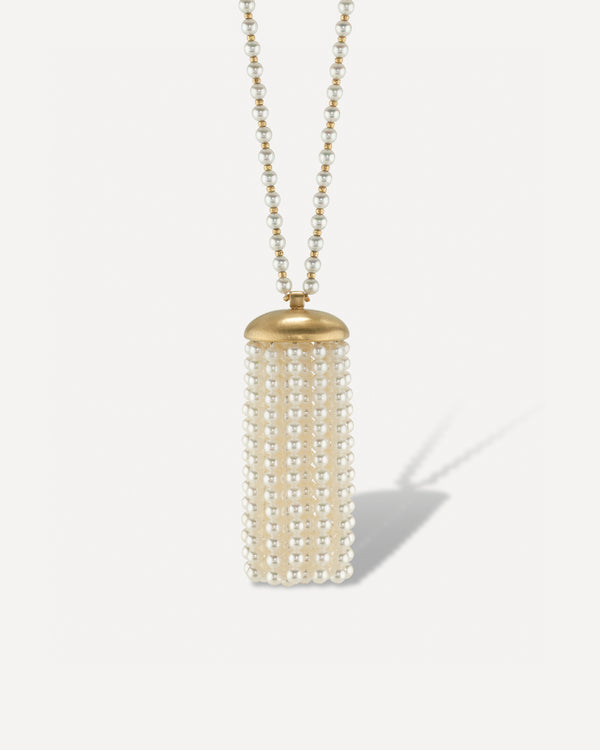 Irene Neuwirth Tassel Long Necklace 18k Yellow Gold