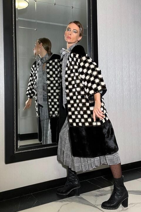 Irfé IRFE Chess Queen Fur Coat