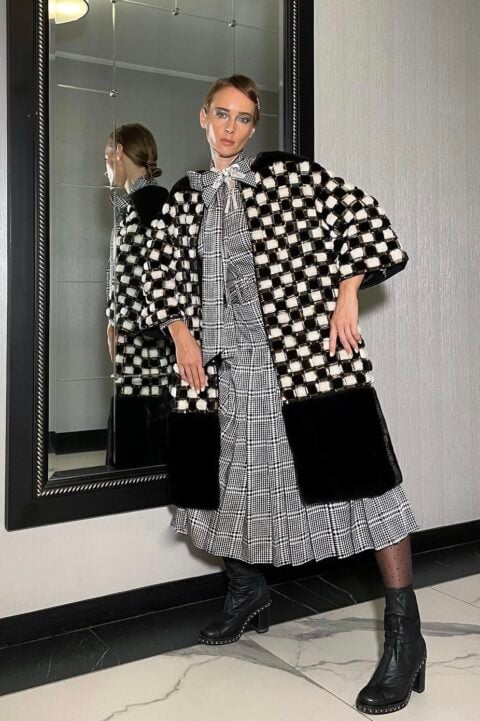 irfé IRFE Chess Queen Fur Coat