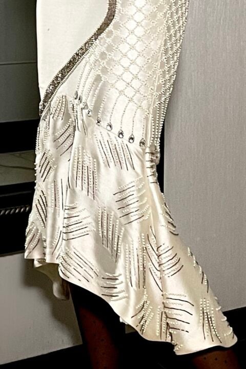 Irfé IRFE Heritage Embroidered Gown