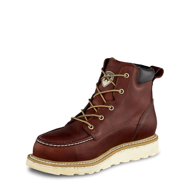 Irish Setter Ashby Men's 6-inch Leather Safety Toe Boot