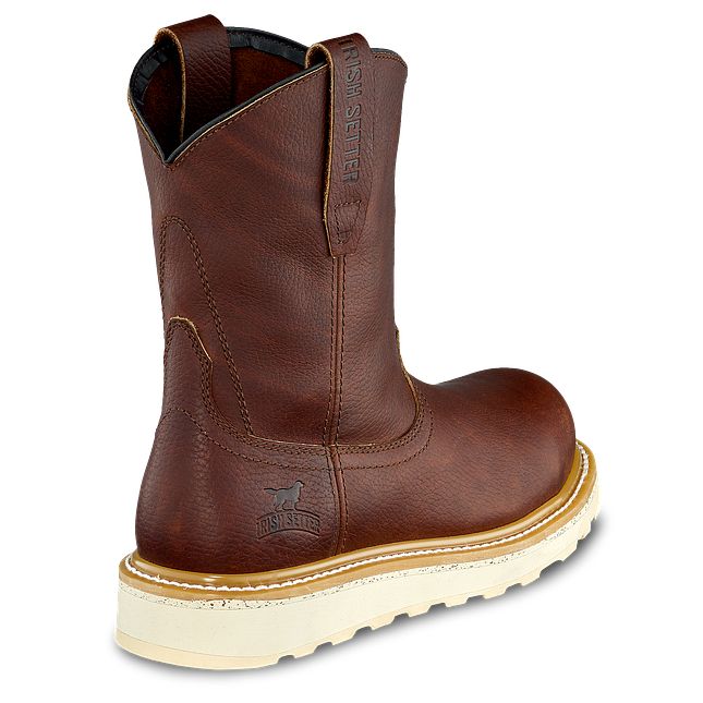 irish setter Ashby Men's 9-inch Leather Safety Toe Pull-On Boot irish setter Ashby Men's 9-inch Leather Safety Toe Pull-On Boot