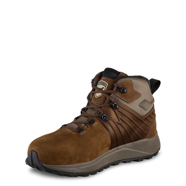 Irish Setter Cascade Men's 5-Inch Waterproof Leather Safety Toe Boot