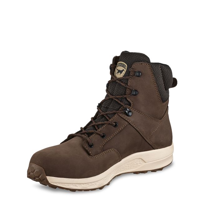 Irish Setter Clearwater Men's 6-inch Waterproof Leather Safety Toe Boot