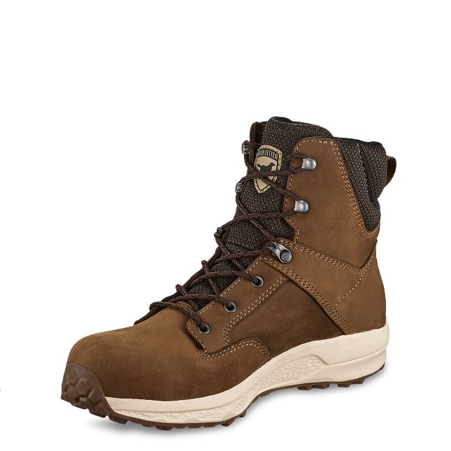 Irish Setter Clearwater Women's 6-inch Waterproof Leather Safety Toe Boot