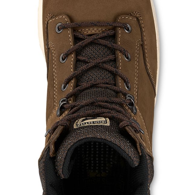 Irish Setter Clearwater Women's 6-inch Waterproof Leather Safety Toe Boot