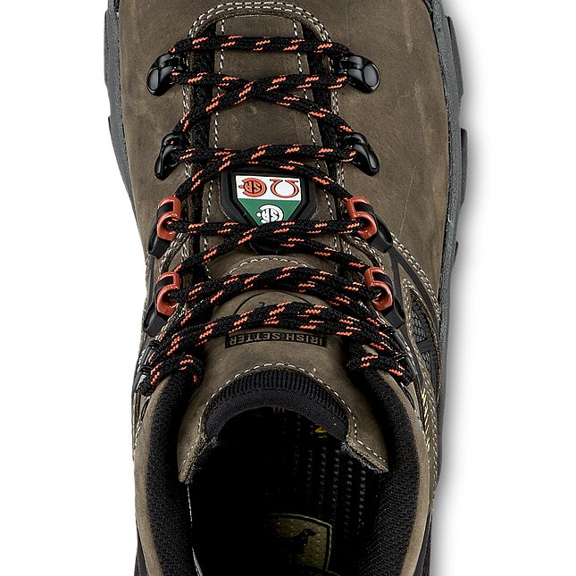Irish Setter Crosby Men's 6-inch Waterproof Leather CSA Safety Toe Boot