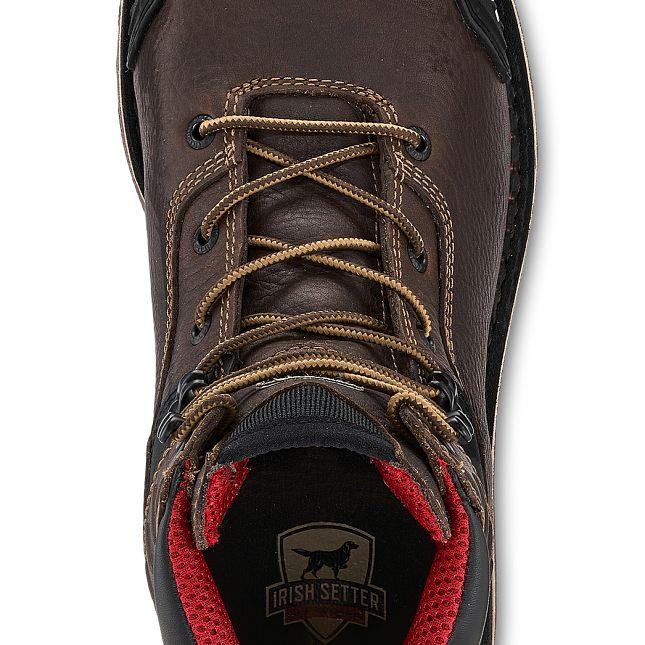 Irish Setter Edgerton XD Men's 6-inch Waterproof Leather Soft Toe Boot