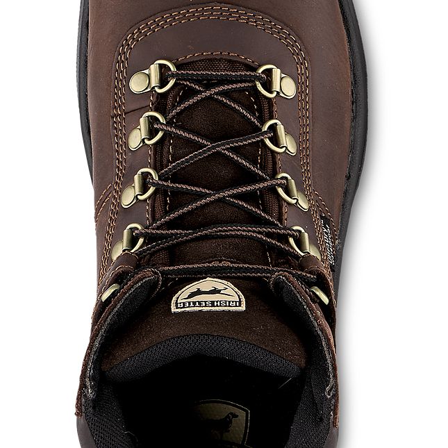 Irish Setter Ely Men's 6-inch Waterproof Leather Safety Toe Boot