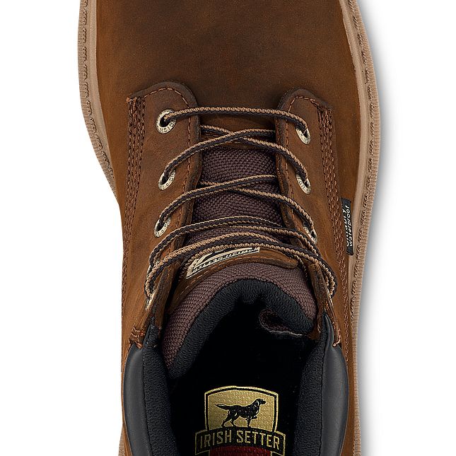 Irish Setter Hopkins Men's 6-inch Waterproof Leather Safety Toe Boot