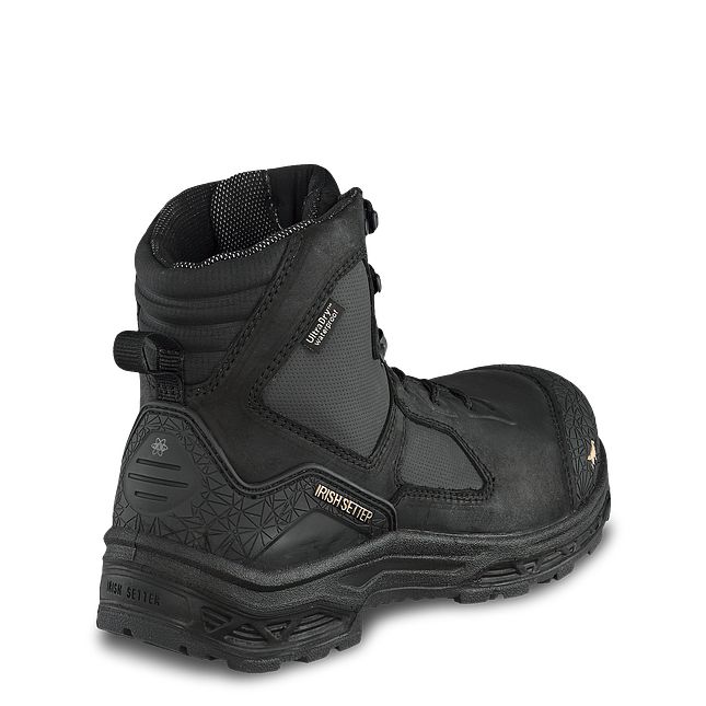 irish setter Kasota Men's 6-inch Waterproof Leather Safety Toe Boot