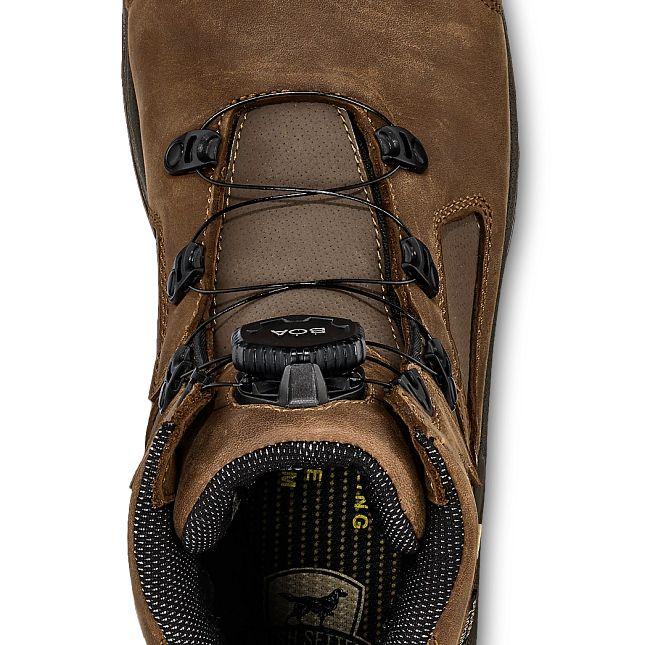 Irish Setter Kasota Men's 6-inch Waterproof Leather Safety Toe Boot