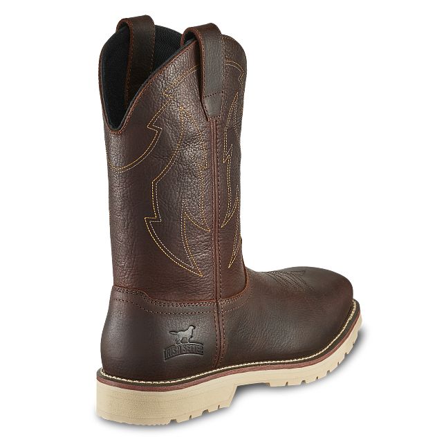 irish setter Kittson Men's 11-inch Leather Safety Toe Pull-On Boot