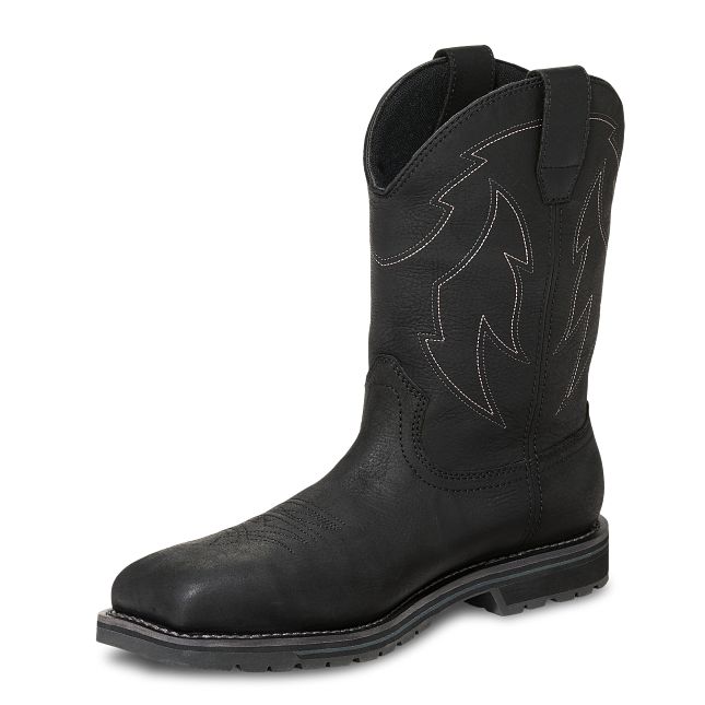 Irish Setter Kittson Men's 11-inch Waterproof Leather Safety Toe Pull-On Boot