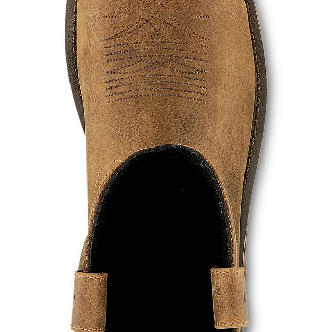 Irish Setter Marshall Men's 11-inch Waterproof Leather Safety Toe Pull-On Boot