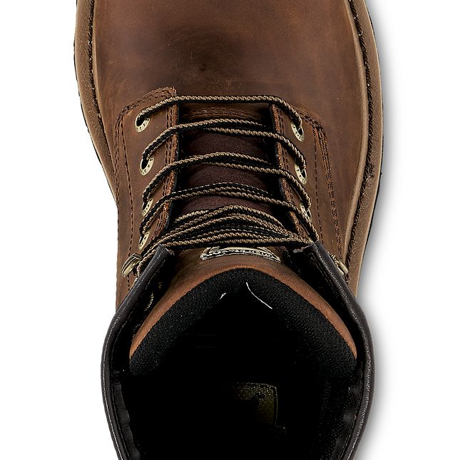 Irish Setter Mesabi Men's 8-inch Waterproof Leather Safety Toe Logger Boot