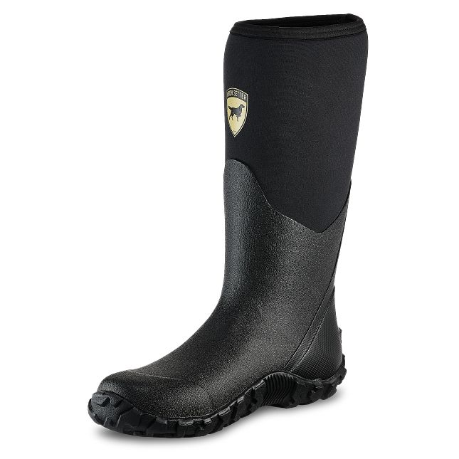 Irish Setter MudTrek Unisex 15-Inch Waterproof Rubber Full Fit Pull-On Boot