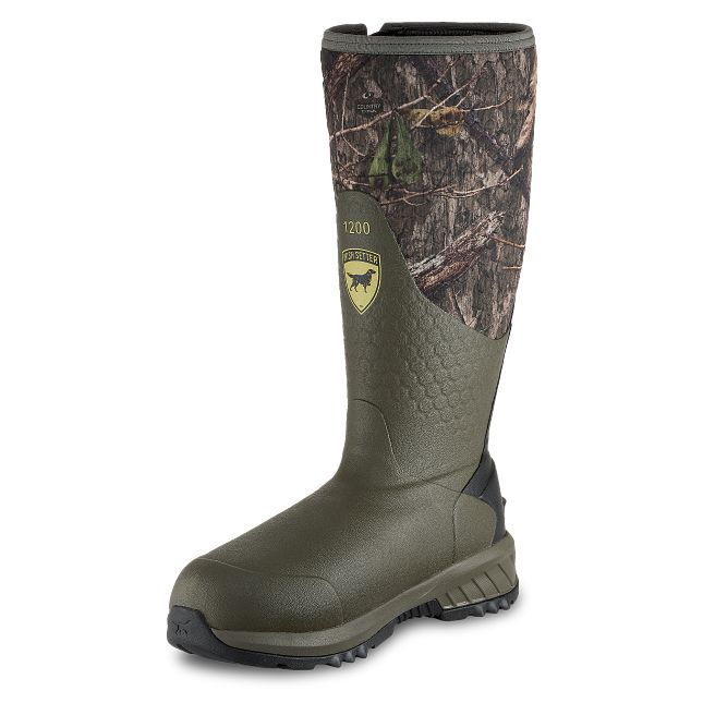 Irish Setter MudTrek Unisex 17-inch Waterproof Insulated Rubber Full Fit Pull-On Boot