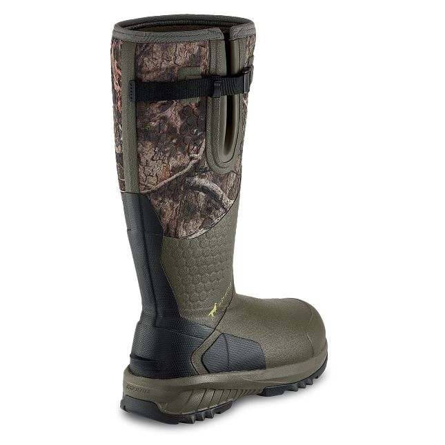 irish setter MudTrek Unisex 17-inch Waterproof Insulated Rubber Full Fit Pull-On Boot