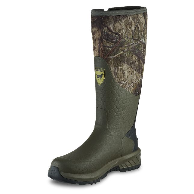 Irish Setter MudTrek Unisex 17-inch Waterproof Rubber Full Fit Pull-On Boot