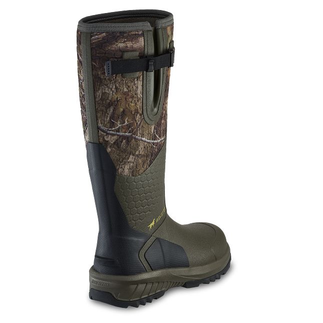 irish setter MudTrek Unisex 17-inch Waterproof Rubber Full Fit Pull-On Boot