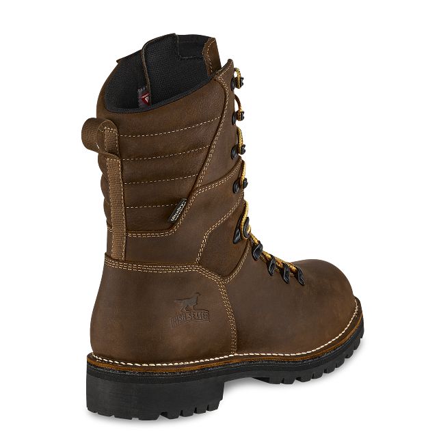 irish setter Shorewood Men's 9-inch Waterproof Insulated Leather Safety Toe Boot