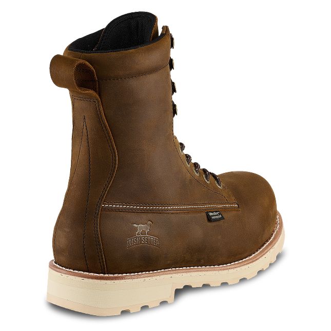 irish setter Wingshooter ST Men's 8-inch Waterproof Leather Safety Toe Boot irish setter Wingshooter ST Men's 8-inch Waterproof Leather Safety Toe Boot