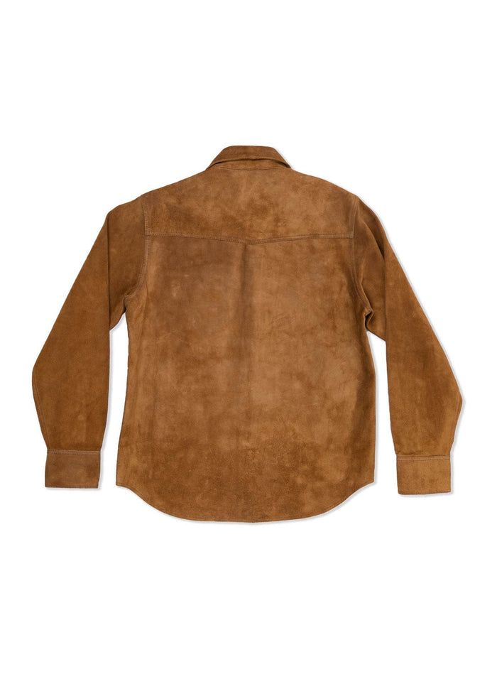 Iron And Resin Buffalo Fenceline Shirt Jacket Cognac