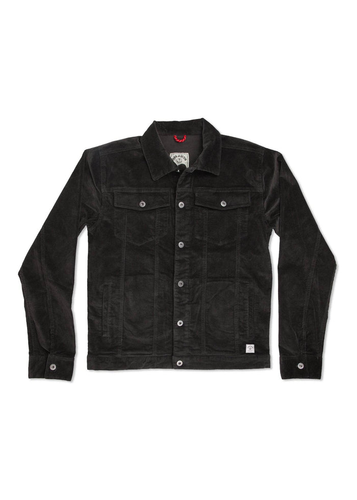Iron And Resin Corduroy Rambler Jacket - 1st Gen Production Black