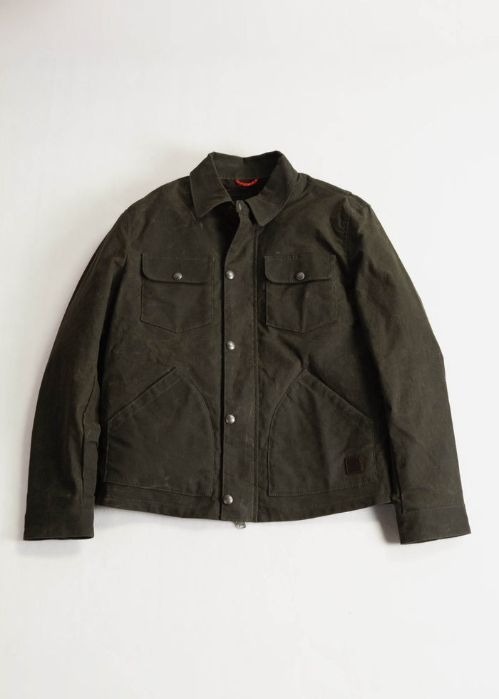 Iron And Resin Cruiser Jacket - Waterproof Canvas Field Tan