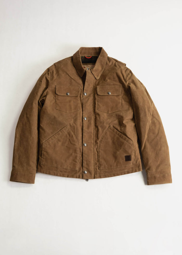 iron and resin Cruiser Jacket - Waterproof Canvas Field Tan