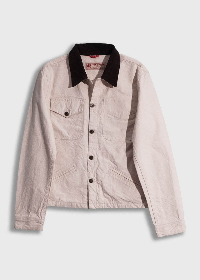 iron and resin Bronson Jacket Antique White