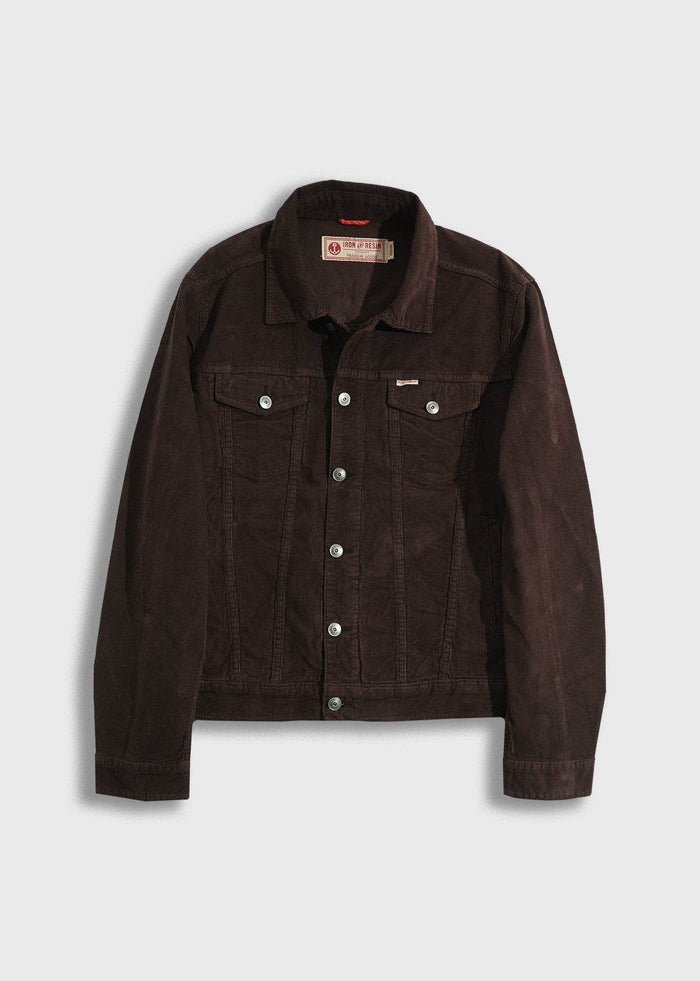 Iron And Resin Corduroy Rambler Jacket Navy
