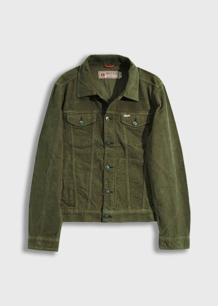 Iron And Resin Corduroy Rambler Jacket Navy