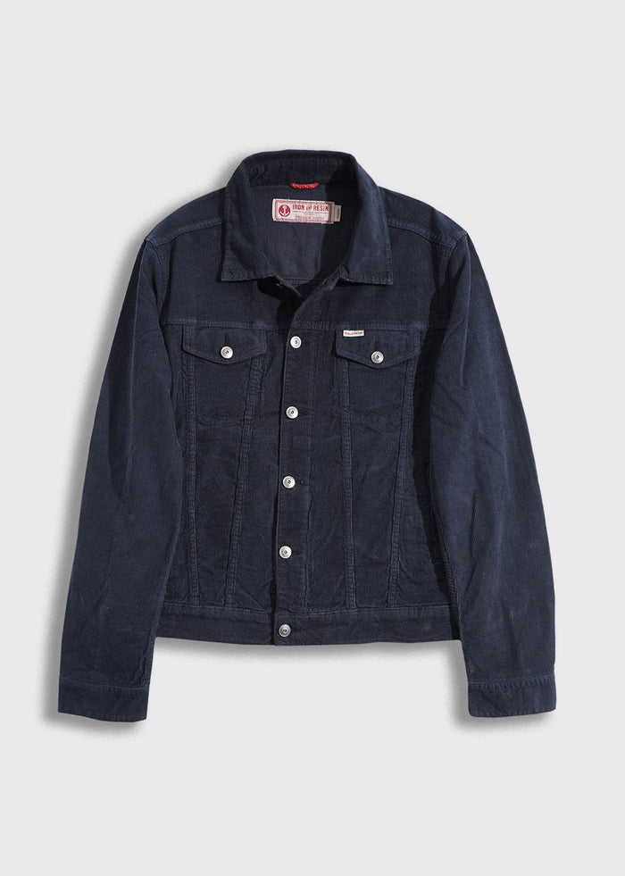 iron and resin Corduroy Rambler Jacket Navy