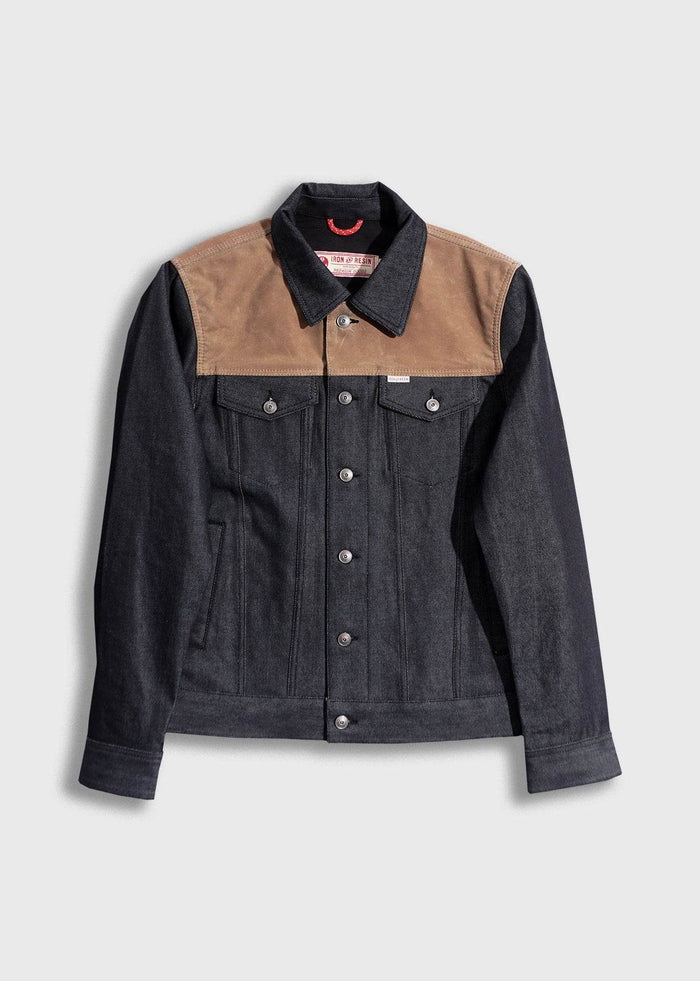iron and resin Denim Rambler Jacket Indigo