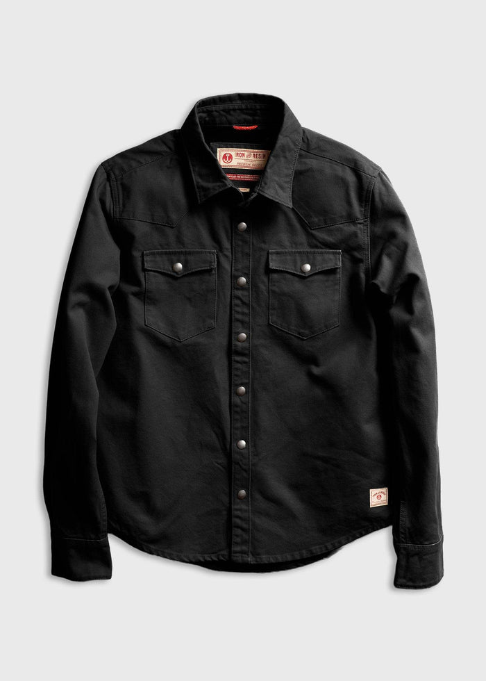 Iron And Resin Fenceline Shirt Jacket Union Brown