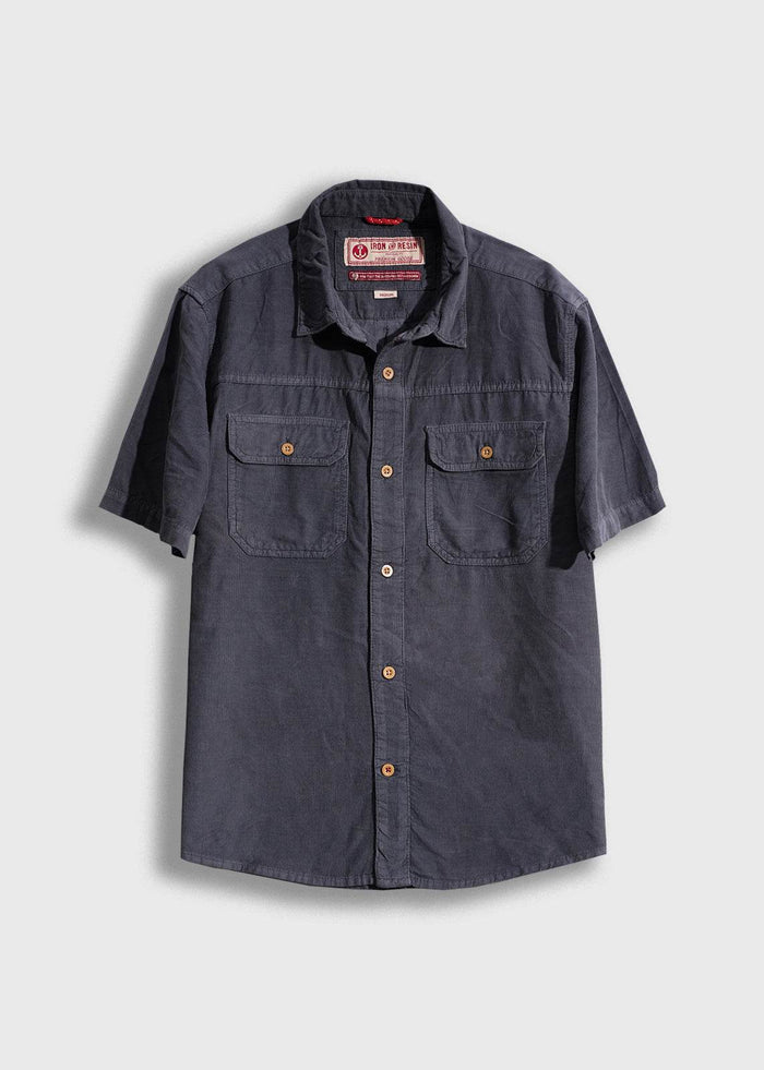 iron and resin Herman Shirt Dark Slate