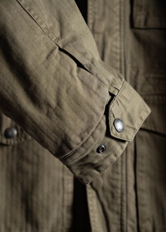 Iron And Resin Herringbone M65 Jacket Army