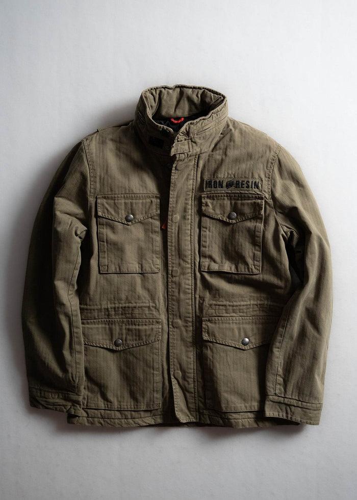 iron and resin Herringbone M65 Jacket Army